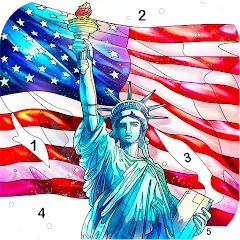 Download 4th of July Coloring Games [MOD, Unlimited money] + Hack [MOD, Menu] for Android