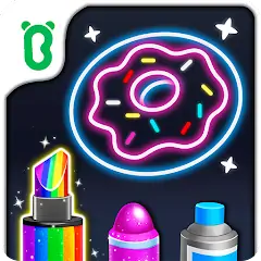 Download Baby Panda's Glow Doodle Game [MOD, Unlimited money/gems] + Hack [MOD, Menu] for Android