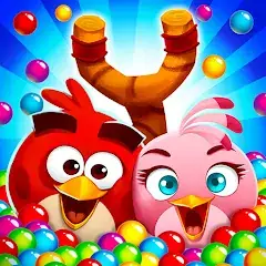 Download Angry Birds POP Bubble Shooter [MOD, Unlimited coins] + Hack [MOD, Menu] for Android