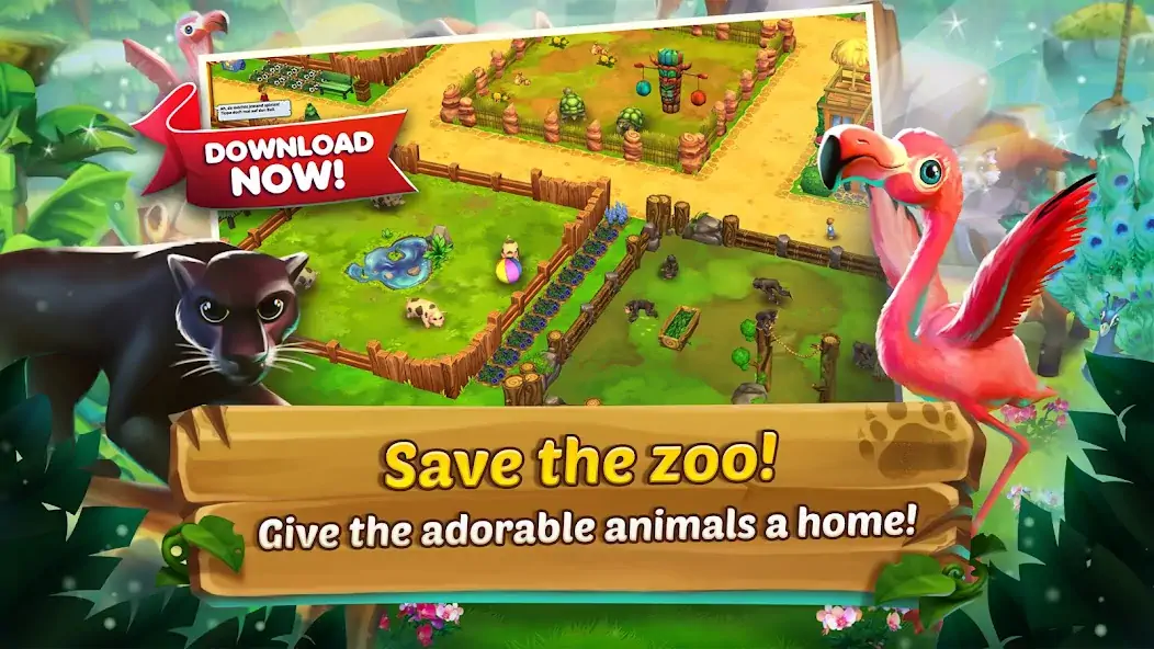 Download Zoo 2: Animal Park [MOD, Unlimited money] + Hack [MOD, Menu] for Android