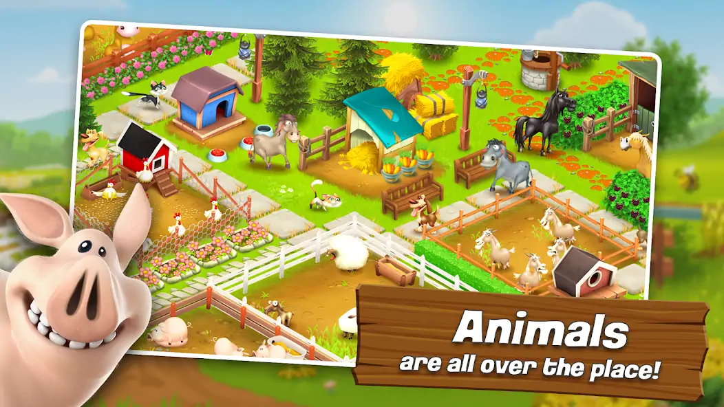 Download Hay Day [MOD, Unlimited money/gems] + Hack [MOD, Menu] for Android
