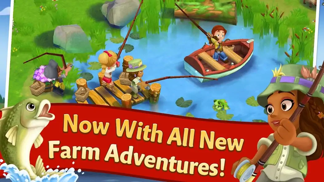 Download FarmVille 2: Country Escape [MOD, Unlimited money/coins] + Hack [MOD, Menu] for Android