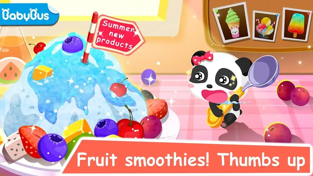 Download Baby Panda’s Ice Cream Shop [MOD, Unlimited coins] + Hack [MOD, Menu] for Android