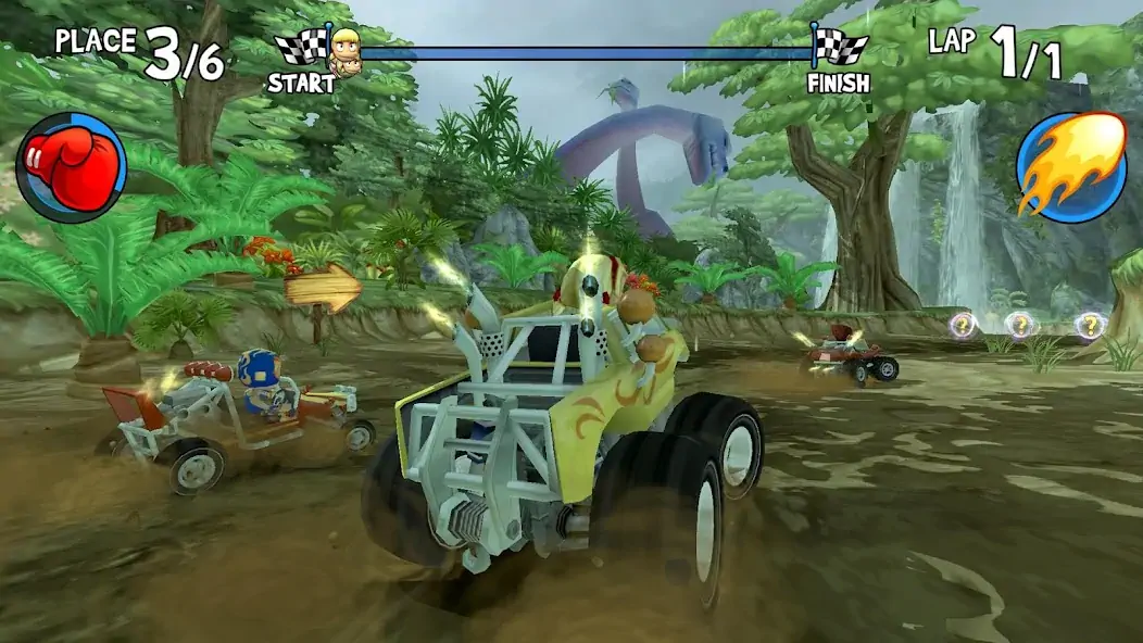 Download Beach Buggy Racing [MOD, Unlimited coins] + Hack [MOD, Menu] for Android