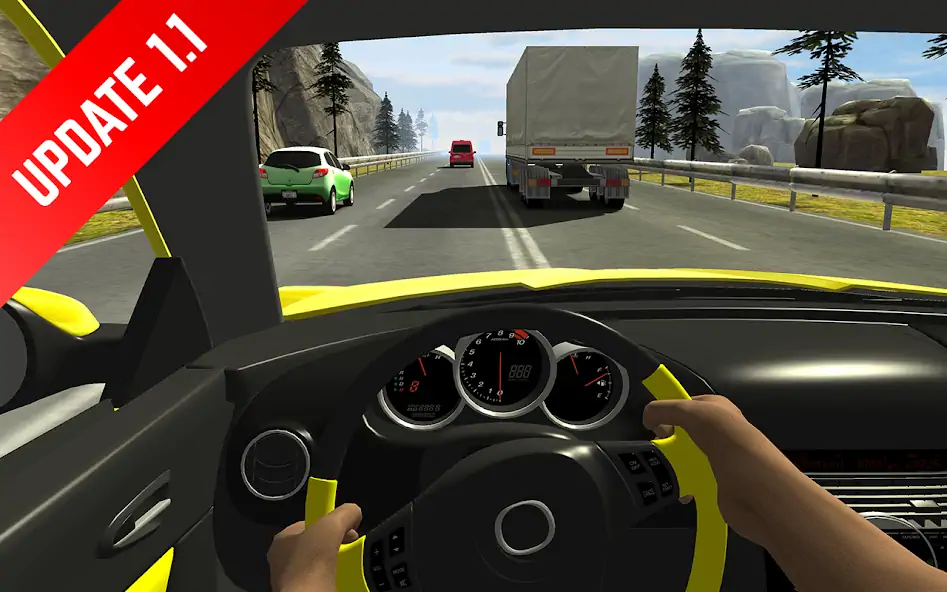 Download Racing in Car [MOD, Unlimited money] + Hack [MOD, Menu] for Android