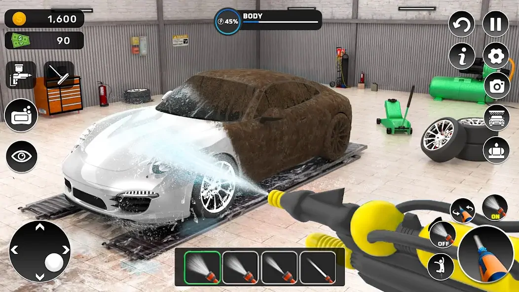 Download Power Wash - Car Wash Games 3D [MOD, Unlimited money] + Hack [MOD, Menu] for Android