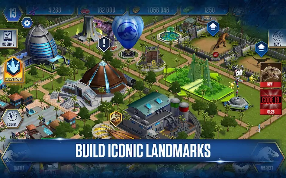 Download Jurassic World™: The Game [MOD, Unlimited money/coins] + Hack [MOD, Menu] for Android