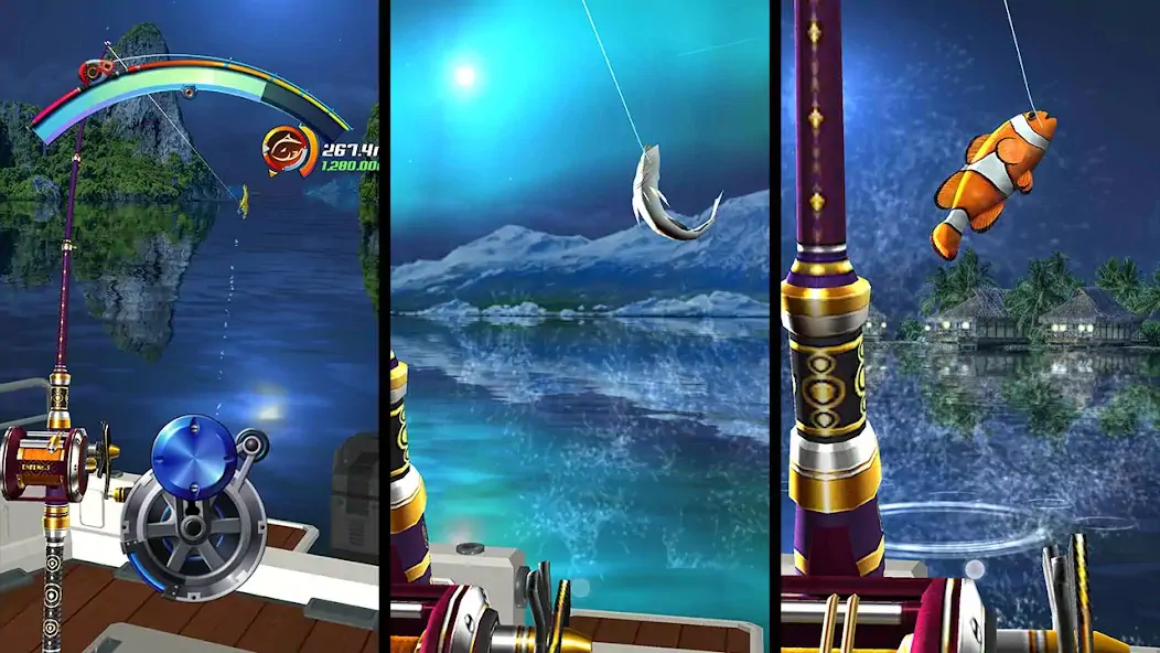 Download Fishing Hook [MOD, Unlimited money] + Hack [MOD, Menu] for Android