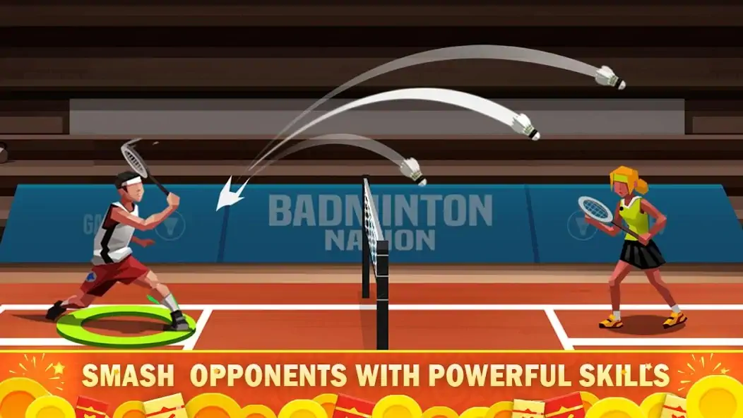 Download Badminton League [MOD, Unlimited money] + Hack [MOD, Menu] for Android