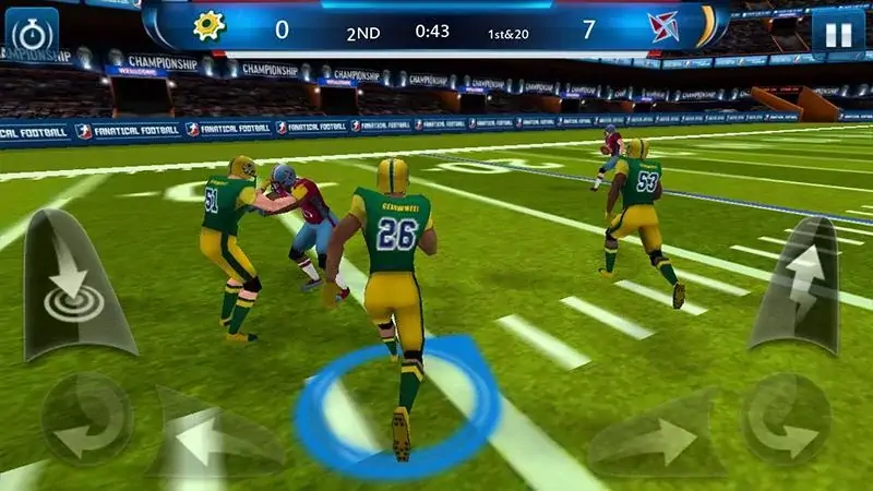 Download Fanatical Football [MOD, Unlimited money/gems] + Hack [MOD, Menu] for Android
